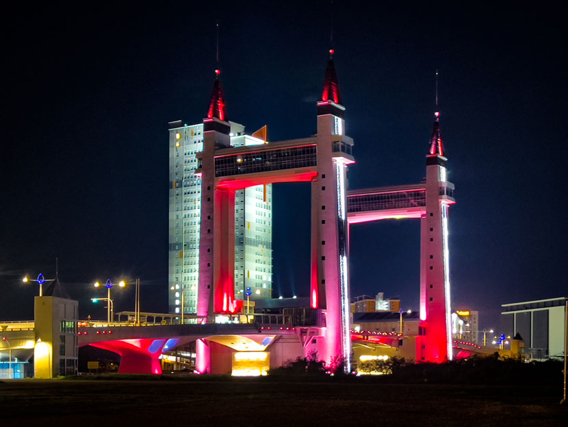 Drawbridge, el puente más característico de Kuala Terengganu