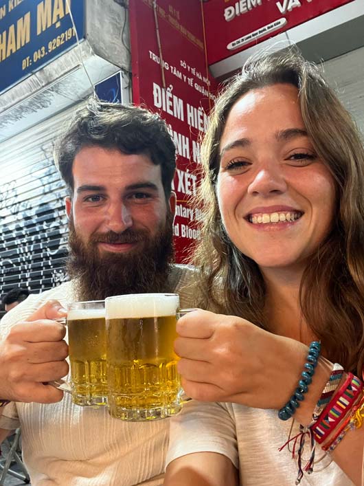 cafés o cervezas, una parte a tener en cuenta en tu presupuesto de viaje a Vietnam