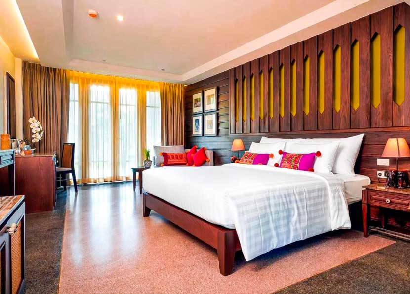 Habitaciones de estilo tradicional Lanna de Smile Lanna Hotel