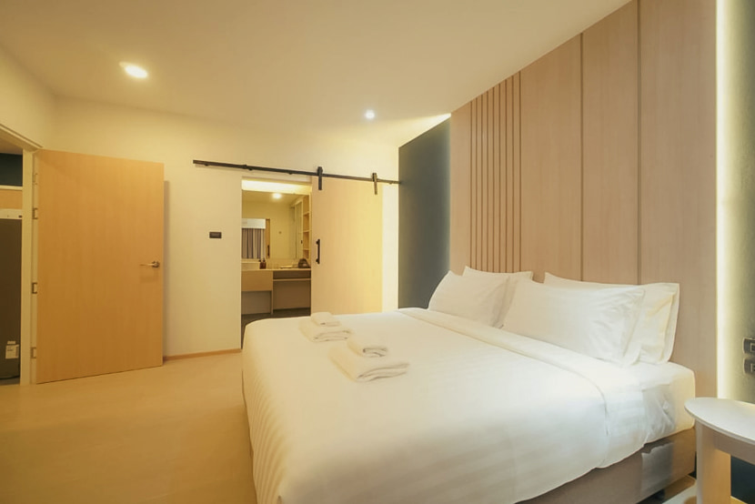 La habitación doble de Alto Hotel, el hotel más moderno de Mae Sot